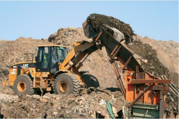 Dây chuyền xử lý rác thải sinh hoạt cơ - sinh